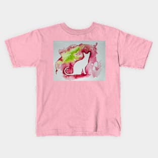 Red cat Kids T-Shirt